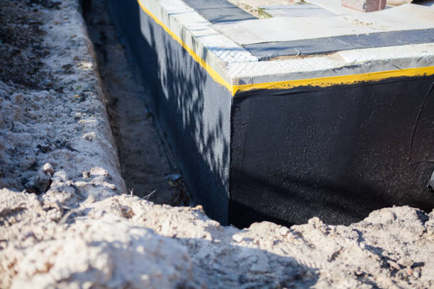 Professional Crawl Space Encapsulation technician working in Locust Grove, GA